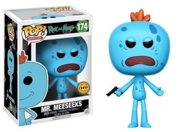 Funko Pop! Rick and Morty:  Mr. Meeseeks (Chase)