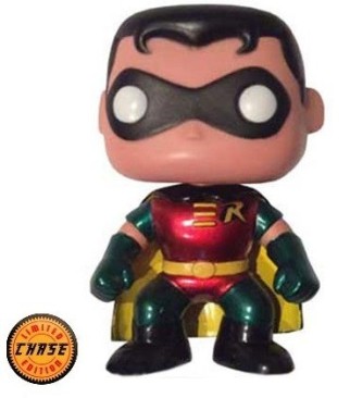 Funko Pop! Heroes: DC Universe- Robin (Chase)