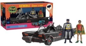 Funko: DC Heroes 1966 Batmobile Vehicle with Batman and Robin