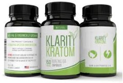 Klarity Kratom Maeng Da 750MG Capsules 300CT