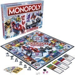 Transformers Edition Monopoly Board Game