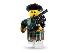 Lego Minifigure Series 7 Bagpiper