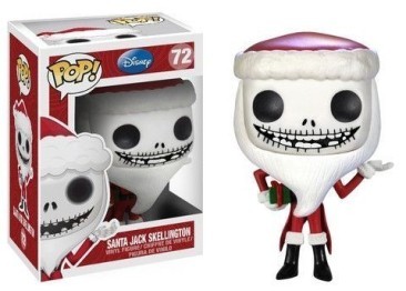 Funko Pop! Disney: Nightmare before Christmas- Santa Jack Skellington#72
