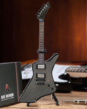 James Hetfield “Diamond Plate” Miniature Guitar Replica