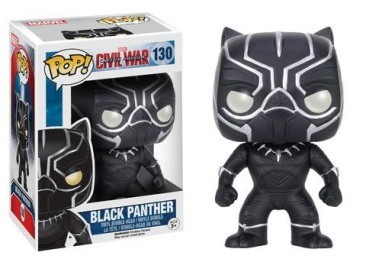 Funko Pop! Marvel: Captain America Civil War - Black Panther,