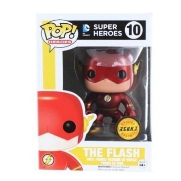 Funko POP! DC Super Heroes: The Flash  (METALLIC CHASE)