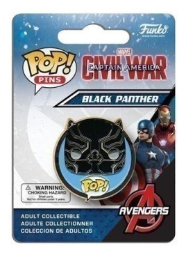 Pop! Pins Civil War Black Panther