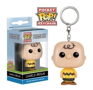 Funko Pocket Pop! Keychain: Peanuts- Charlie Brown