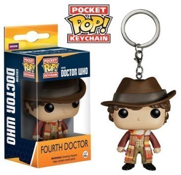 Funko Pocket Pop! Keychain: TV Doctor Who- Fourth Doctor
