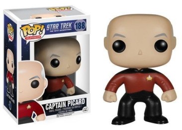 Funko Pop! TV: Star Trek The Next Generation - Jean-Luc Picard (Slight Box Damage)