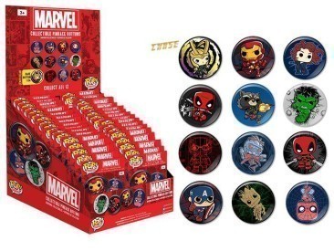 Pop! Buttons Marvel