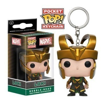 Funko Pocket Pop! Keychain:: Marvel- Loki