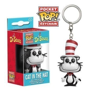 Funko Pocket Pop! Keychain: Dr. Seuss- Cat in Hat