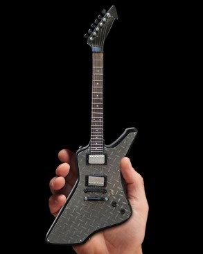 James Hetfield “Diamond Plate” Miniature Guitar Replica