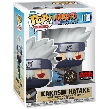 Funko Pop! Anime: Naruto Shippuden - Kakashi Hatake #1199 (CHASE) AAA Anime Exclusive