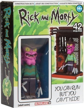 McFarlane Toys: Rick & Morty You Can Run But You Can't Hide Micro Construction Interlocking Build...