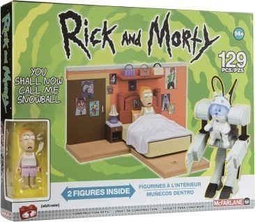 McFarlane Toys: Rick & Morty You Shall Now Call Me Snowball Medium Construction Set Building Set