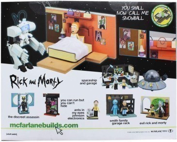 McFarlane Toys: Rick & Morty You Shall Now Call Me Snowball Medium Construction Set Building Set
