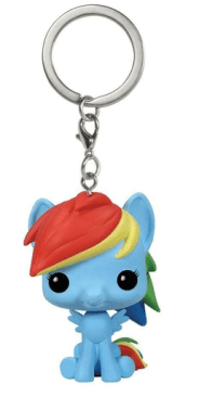 Funko Pocket Pop! Keychain: My Little Pony- Rainbow Dash