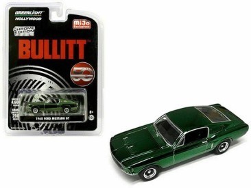 Greenlight Collectibles 1:64 Scale Limited Edition: Bullitt 50th Anniversary: 1968 Ford Mustang GT