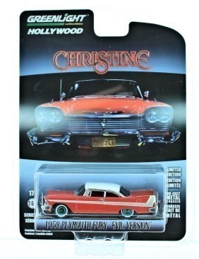 Greenlight Collectibles 1:64 Scale Christine - 1958 Plymouth (Evil Christine)