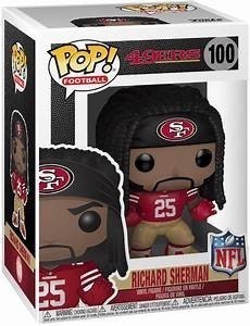 Funko Pop! NFL: Football- Richard Sherman (49ers) #100