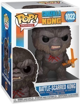 Funko Pop! Movies: Godzilla Vs Kong- Battle-Scarred Kong