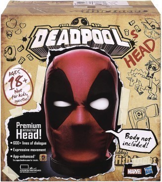 Marvel Legends Prop Replica Interactive Electronic Deadpool's Head