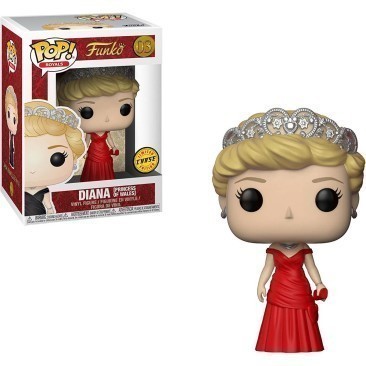Funko Pop! Royals: Princess Diana #03 (Red Dress)(CHASE)