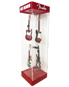 Custom Collectors Mini Guitar Acrylic Display Case