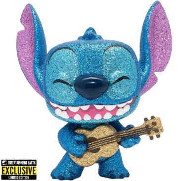 Funko Pop! Diamond Series - Disney: Lilo & Stitch - Stitch with Ukulele #1044 (Glitter)