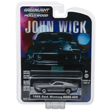 Greenlight Collectibles 1:64 Scale John Wick 2014 1969 Ford Mustang BOSS 429