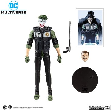McFarlane Toys: DC Multiverse- The Joker: Batman White Knight #8 (Comics 2017)