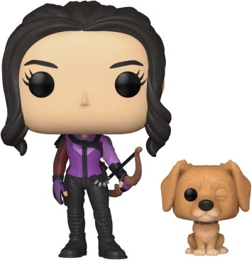Funko Pop! Marvel: Hawkeye - Kate Bishop with Lucky The Pizza Dog #1212