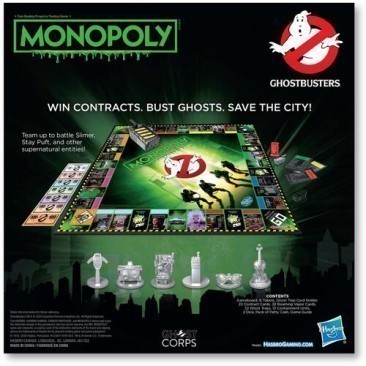 Ghostbuster Edition Monopoly Board Game