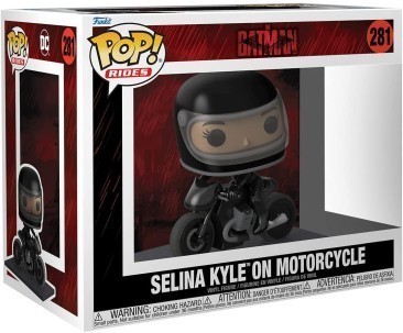 Funko Pop! Ride Deluxe: The Batman - Selina Kyle on Motorcycle#281