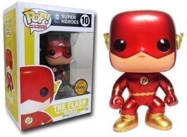 Funko POP! DC Super Heroes: The Flash  (METALLIC CHASE)