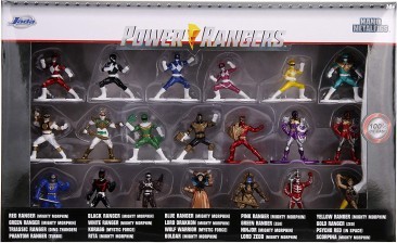 Jada Toys Nano Metalfig: Power Rangers Wave 1 (20 Pack)