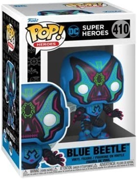 Funko Pop! DC Heroes: Dia De Los (Day of the Dead) Blue Beetle #410