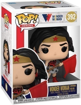 Funko Pop! Heroes: DC Comics, Wonder Woman 80th Anniversary - Red Son Wonder Woman