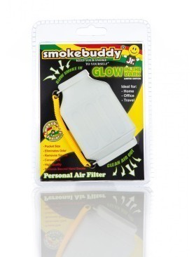 Glow in the Dark White Smokebuddy Junior Personal Air Filter