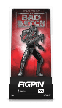 FiGPiN: Star Wars: The Bad Batch™ - Hunter™ #770 (1st Edition: 1 of 2000)