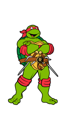 FiGPiN Classic: Teenage Mutant Ninja Turtles  –  Raphael #569