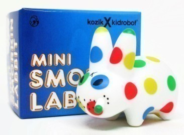 Kidrobot x Kozik: Mystery Minis Blind Box (Unboxed) Smorkin Labbit - Polka Dots