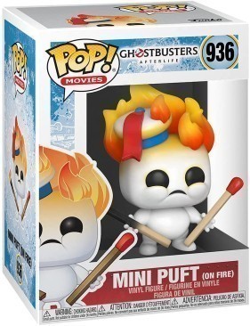Funko Pop! Movies: Ghostbusters Afterlife - Mini Puft (On Fire) #936