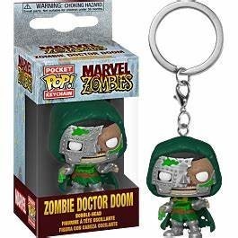 Funko Pop! Pocket Pop Keychain: Marvel Zombie- Zombie Dr Doom