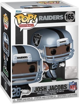 Funko Pop! NFL: Raiders - Josh Jacobs (Home Uniform) #165