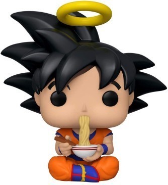 Funko Pop!: Dragon Ball Z - Goku Eating Noodles  (Amazon Exclusive)